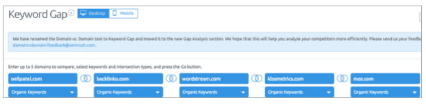 Keyword Gap