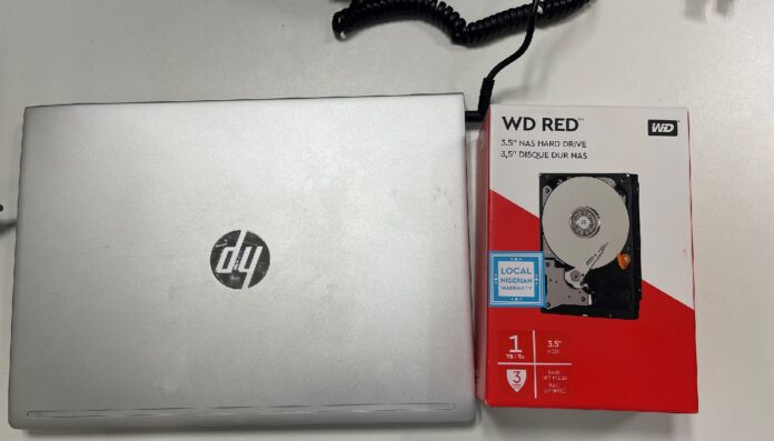 WD Red Hard Drive in Box