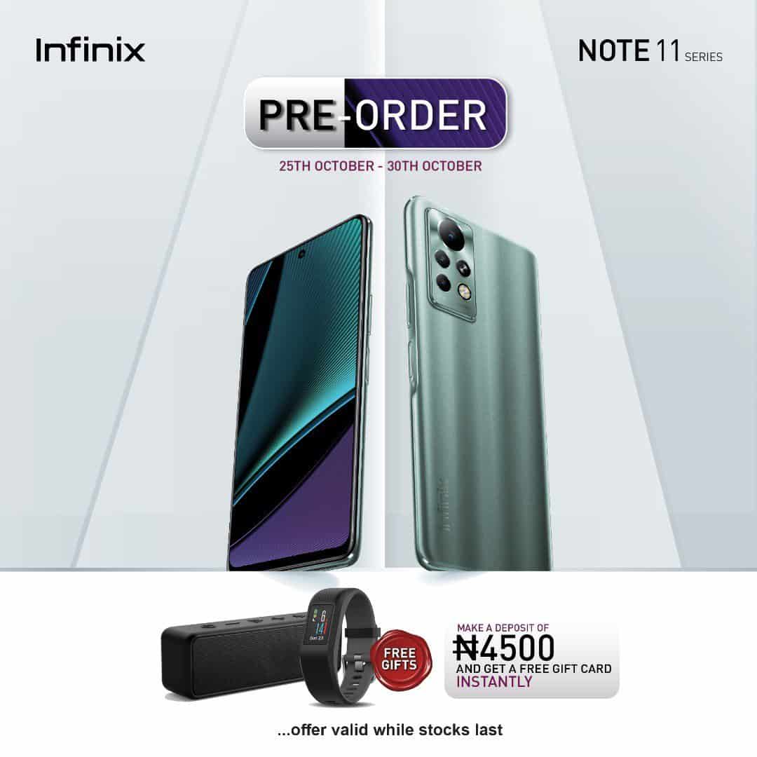 Infinix Note 11 Preorder