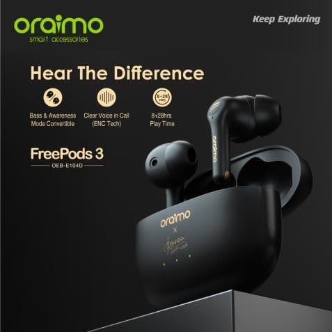 oraimo FreePods 3 ENC