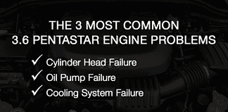 Most Common 3.6 Pentastar Engine Problems