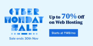 Bluehost India Black Friday