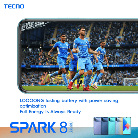 Tecno Spark 8 Series Battery