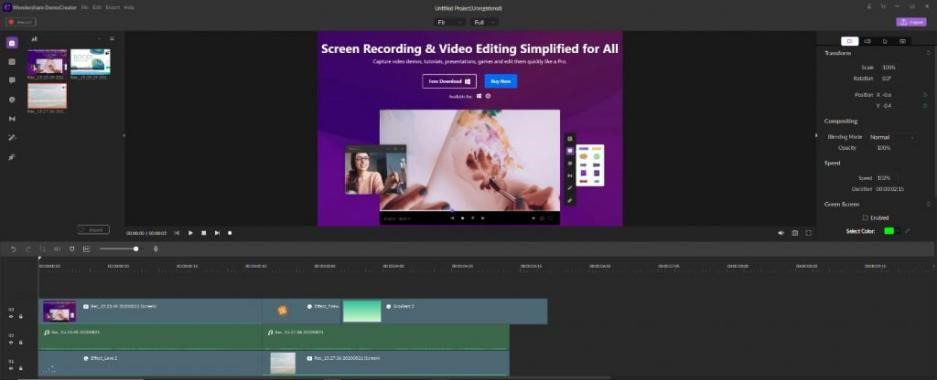 interesting screen recorder with webcam and audio – wondershare democreator