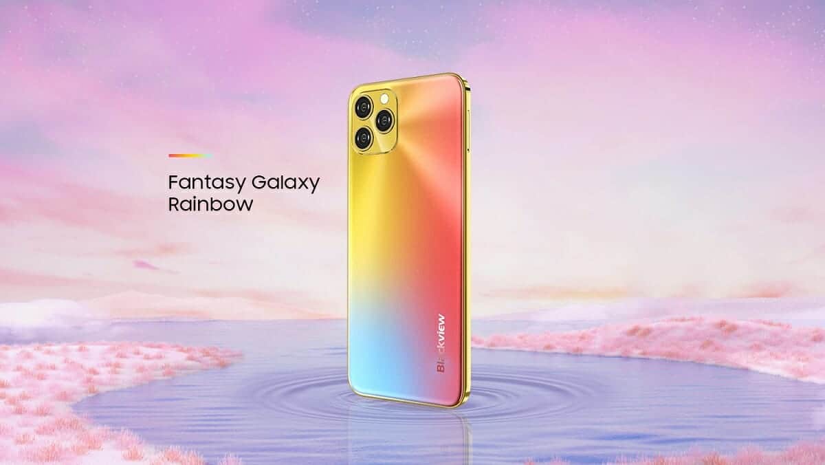 BlackView A95 Fantasy Galaxy Rainbow