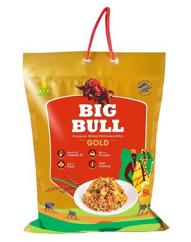 5kg Big Bull Parboiled Rice
