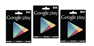 Google Play Gift cards