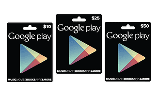 Google Play Gift cards