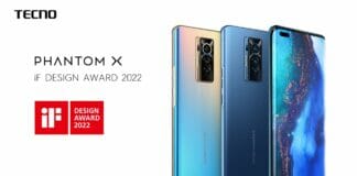 TECNO Phantom X Clinch Prestigious iF DESIGN AWARD 2022