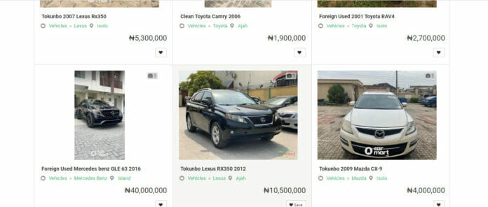 Where and How to Buy and Sell Cars, Spare Parts on Carmart.ng