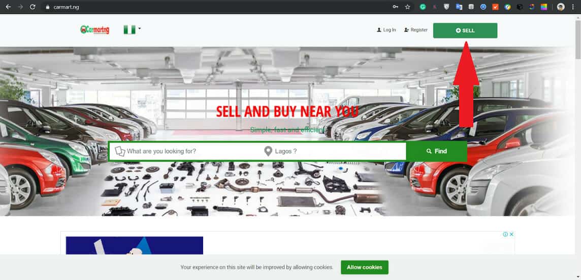 Sell Car on Carmart