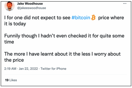 Bitcoin Tweet