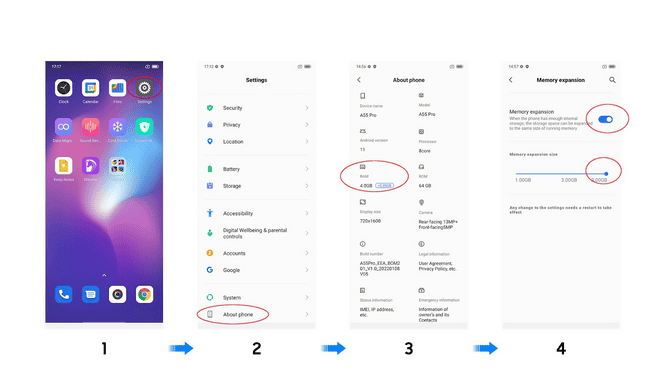 Blackview A55 Pro Memory Expansion