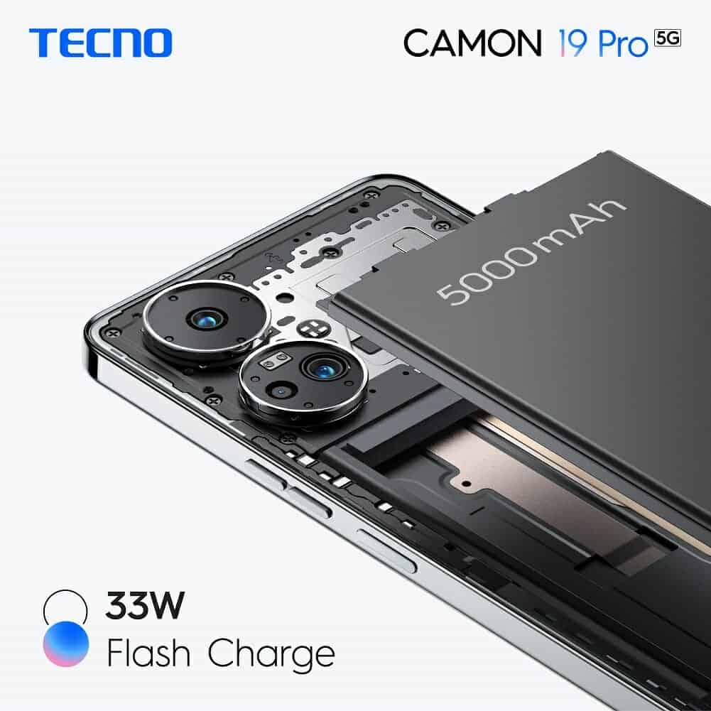 Camon 19 Pro 5G Battery