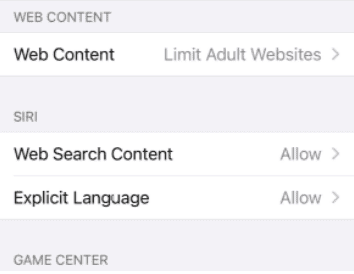 How to Block Apps on iPhone: Web Content