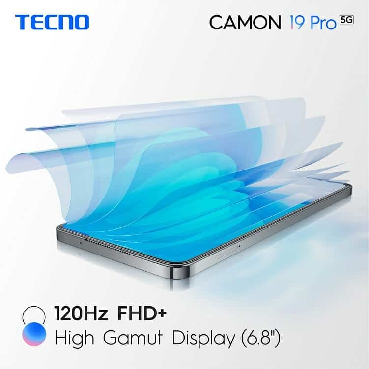 Tecno Camon 19 Pro 5G Display