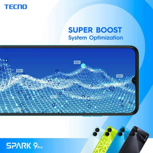 Tecno Spark 9 Pro Super Boost