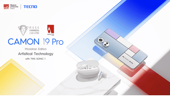 Tecno Camon 19 Pro Mondrian Edition