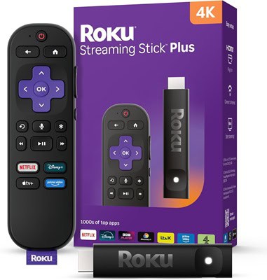 Roku Streaming Stick Plus 4K