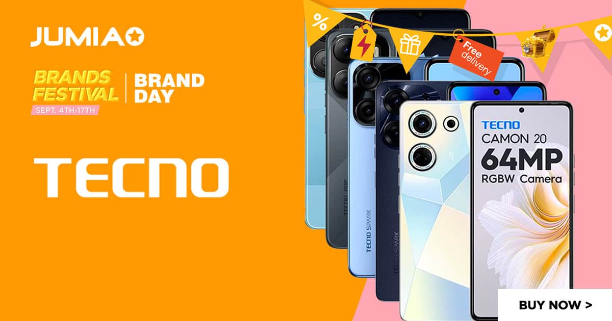 Tecno Brand Day on Jumia Brand Festival