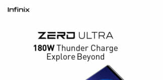 Infinix Zero Ultra 180W Thunder Charge