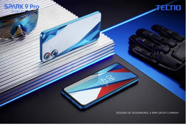 Tecno Spark 9 Pro Sport Edition, Designed with BMW