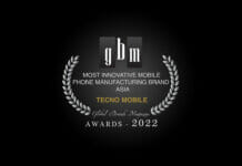 TECNO Mobile Won “Most Innovative Mobile Phone Manufacturing Brand, Asia” Award at Global Brands Awards 2022
