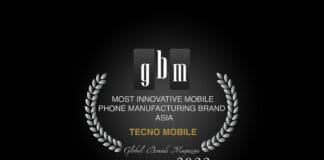 TECNO Mobile Won “Most Innovative Mobile Phone Manufacturing Brand, Asia” Award at Global Brands Awards 2022