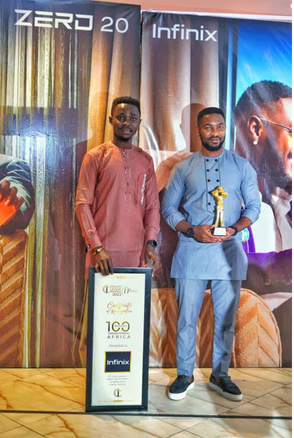 Infinix wins Best Mobile Brand Award