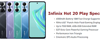Infinix Hot 20 Play Specs
