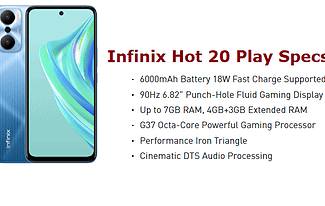 Infinix Hot 20 Play Specs