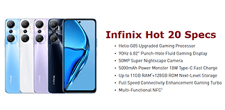 Infinix Hot 20 Specs