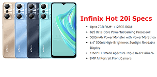 Infinix Hot 20i Specs