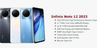 Infinix Note 12 2023 Specs