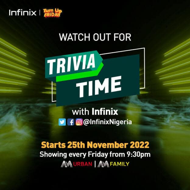Infinix Trivia Time