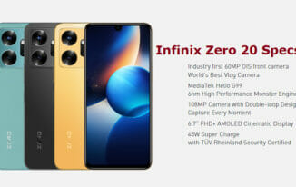 Infinix Zero 20 Specs