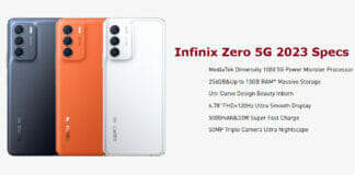 Infinix Zero 5G 2023 Specs