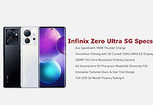 Infinix Zero Ultra 5G Specs