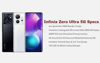 Infinix Zero Ultra 5G Specs