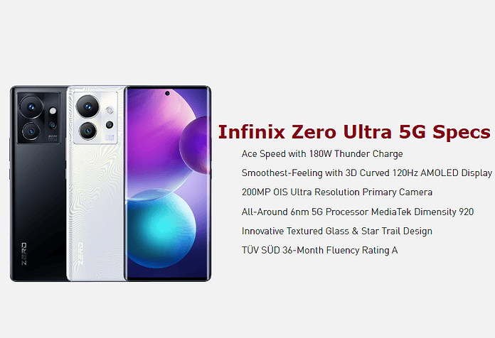 Infinix Zero Ultra 5G Specs