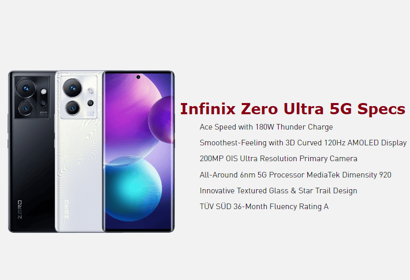 Infinix Zero Ultra 5G Specs, Price, and Best Deals - NaijaTechGuide