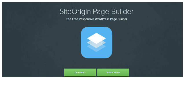 SiteOrigin Page Builder