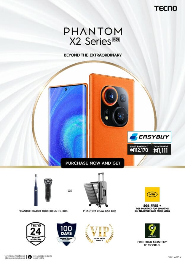 Get the New Phantom X2 now at Ease with Easybuy