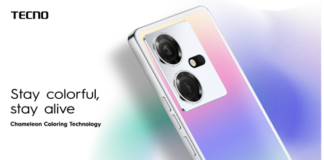 Tecno Chameleon Coloring Technology