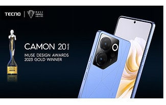 Tecno Camon 20 wins Global MUSE Awards 2023