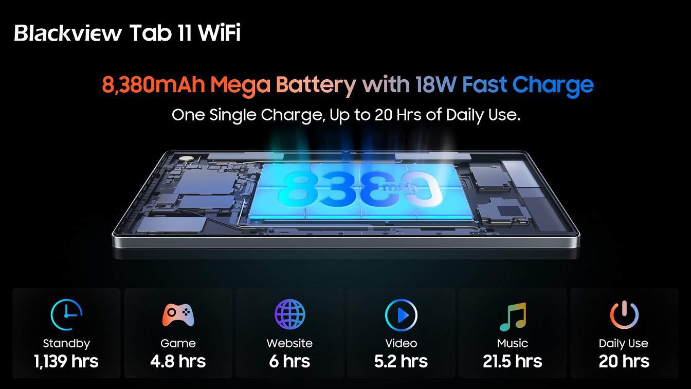Blackview Tab 11 WiFi Battery