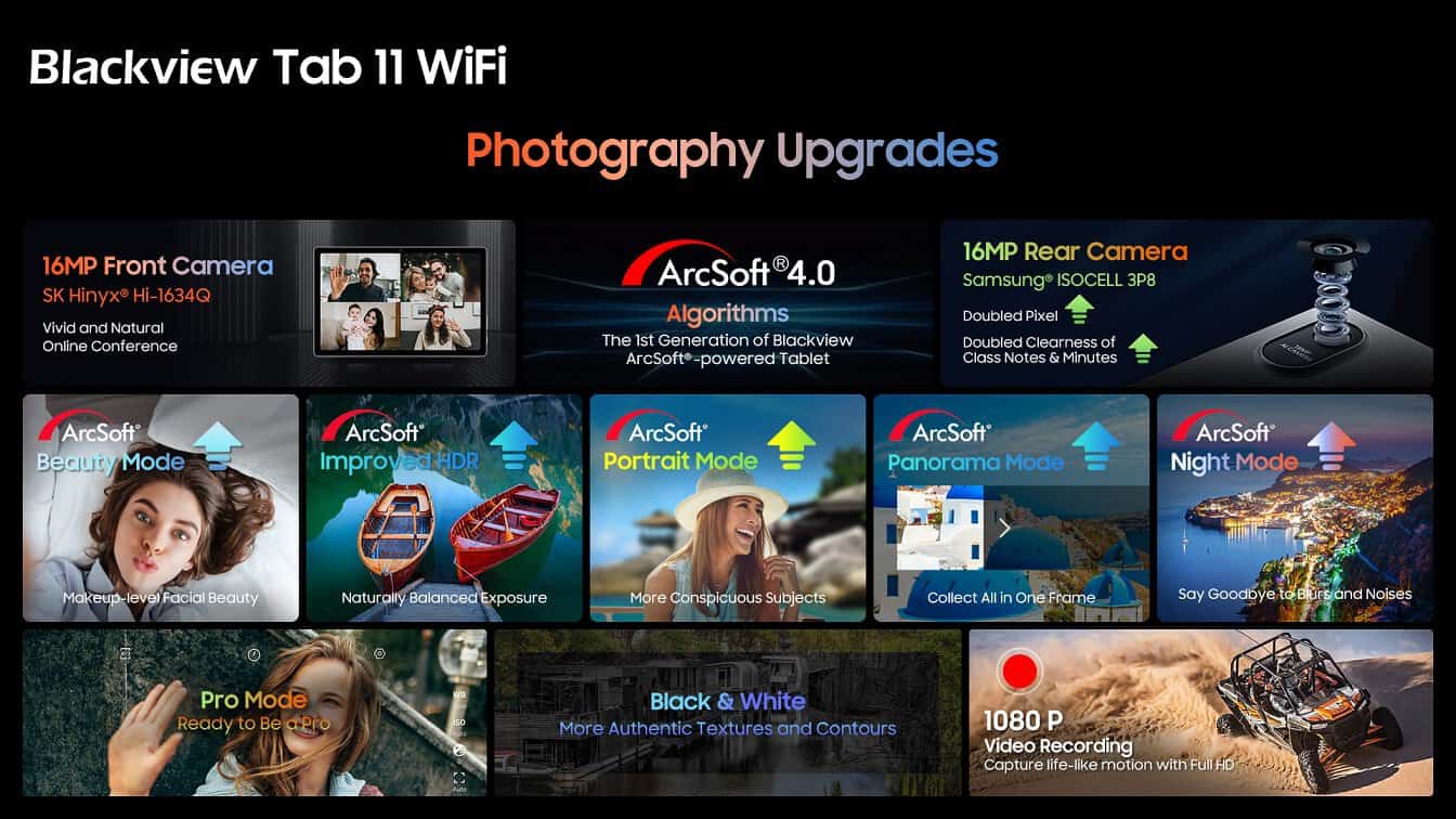 Blackview Tab 11 WiFi Photography