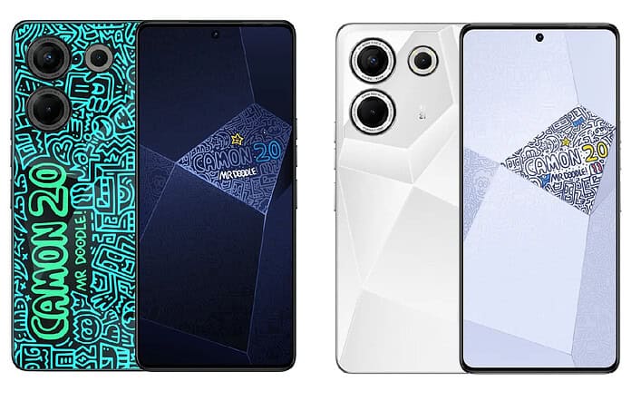 Tecno Camon 20 Pro 5G Mr. Doodle Edition