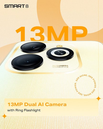 Infinix Smart 8 Camera
