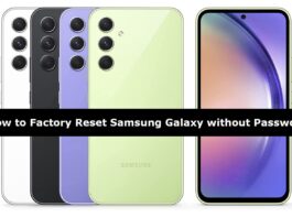 How to Factory Reset Samsung Galaxy without Password